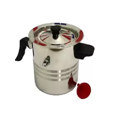 Oala din inox cu capac pentru lapte 2l gr-1518